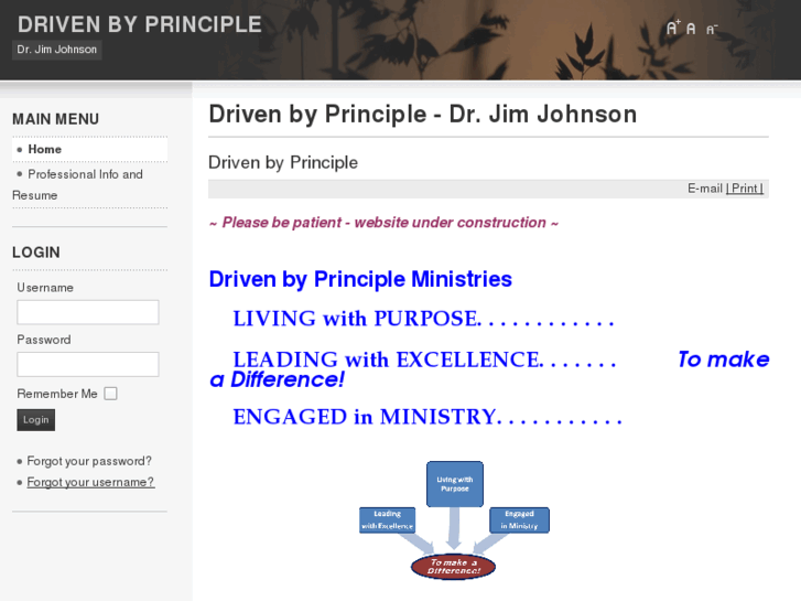 www.drivenbyprinciple.com