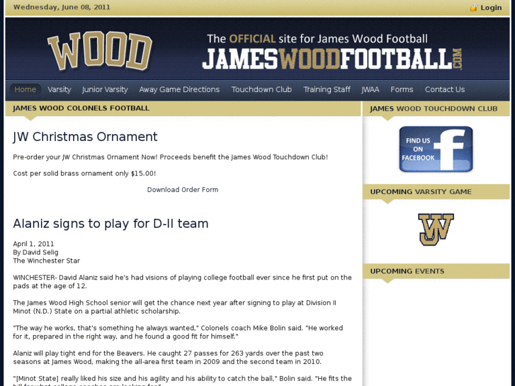 www.jameswoodfootball.com