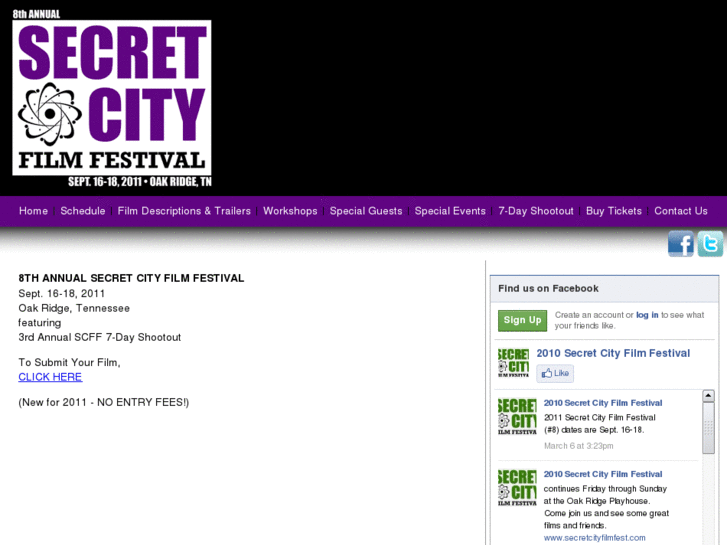 www.secretcityfilmfest.com