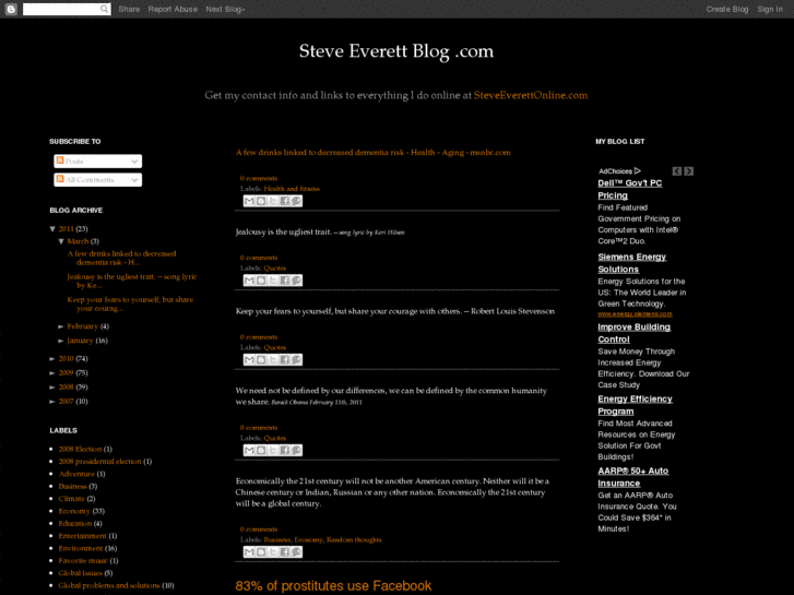 www.steveeverettblog.com