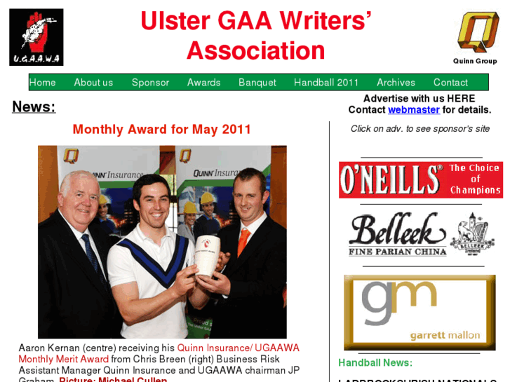 www.ulstergaawriters.com