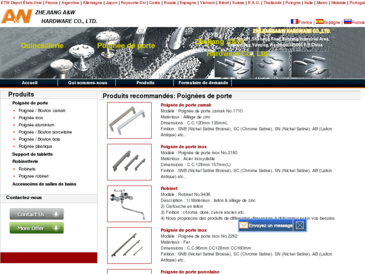 www.aw-hardware.fr