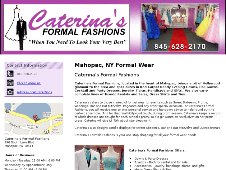 www.caterinasformalfashions.com