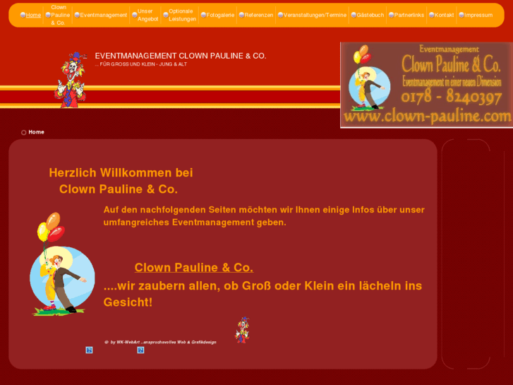 www.clown-pauline.com