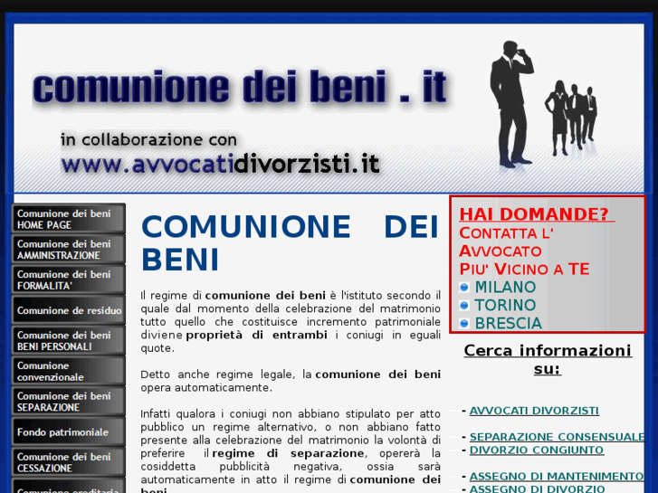 www.comunionedeibeni.it