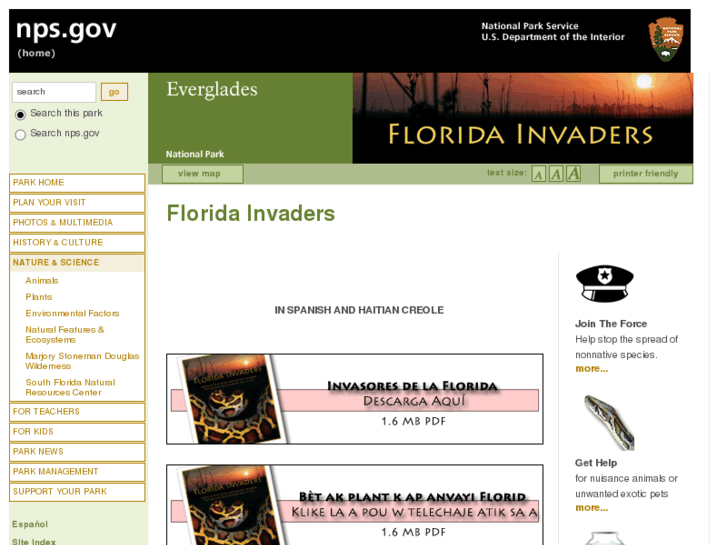 www.floridainvaders.org