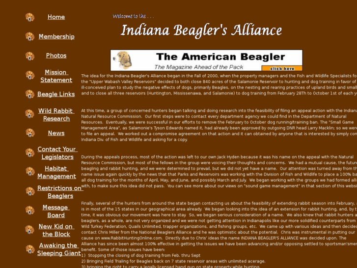www.indianabeaglersalliance.org