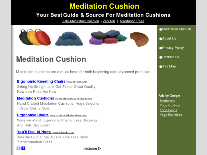 www.meditationcushion.org