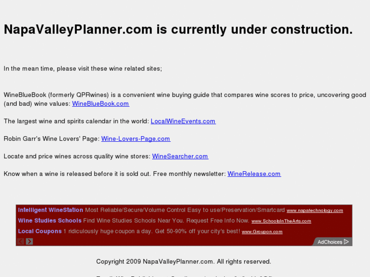 www.napavalleyplanner.com