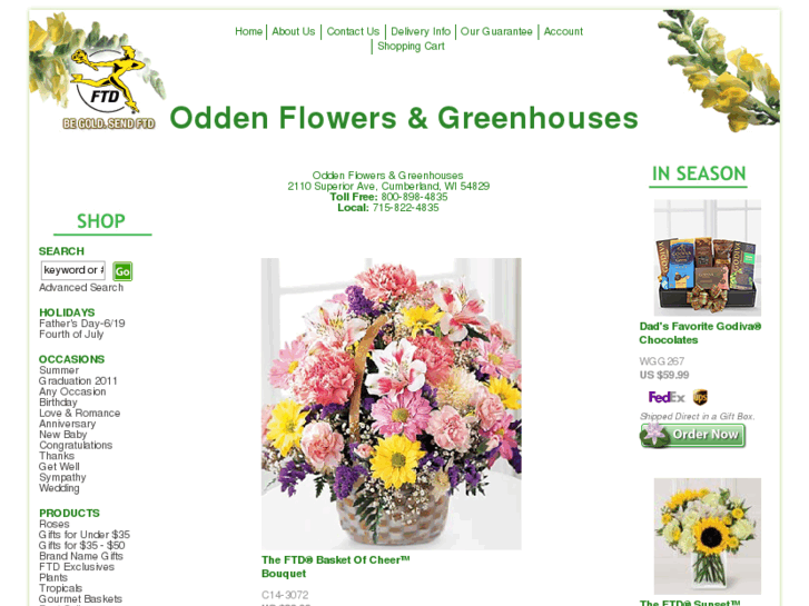 www.oddenflowers.com