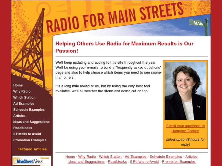 www.radioformainstreets.com