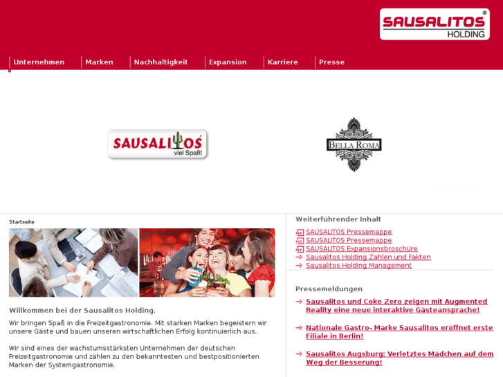 www.sausalitos-holding.com