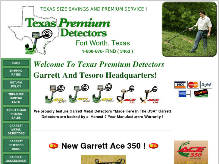 www.texaspremiumdetectors.com