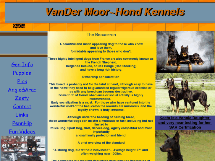 www.vandermoorhondkennels.com