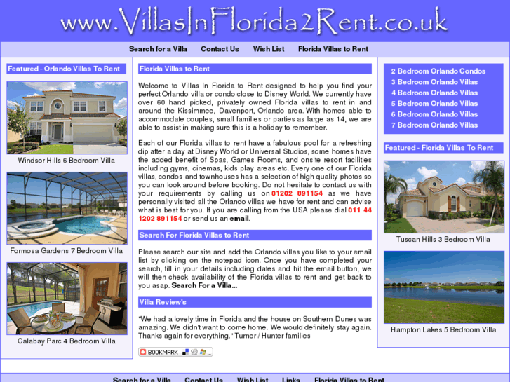 www.villasinflorida2rent.co.uk