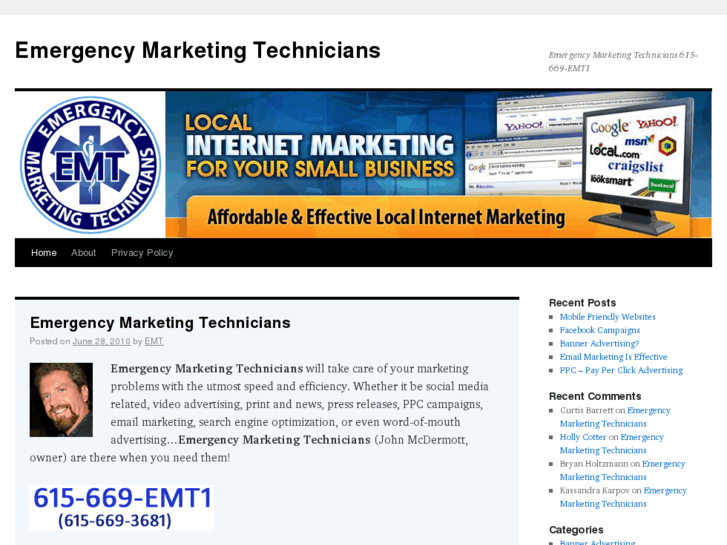 www.emergencymarketingtechnicians.com