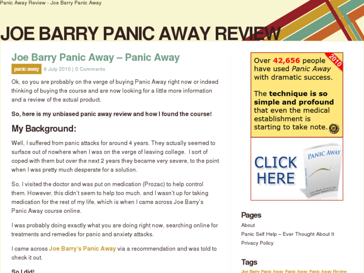 www.joebarrypanicawayreview.com