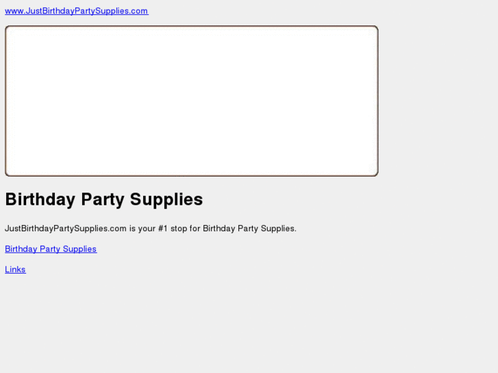 www.justbirthdaypartysupplies.com