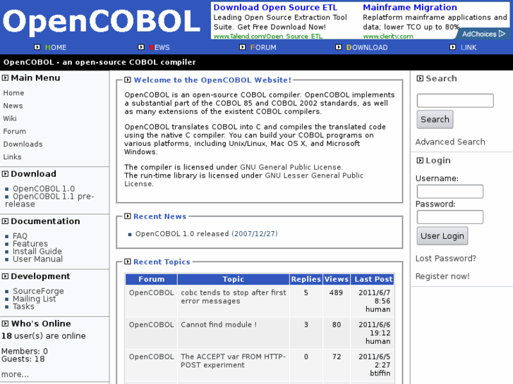 www.opencobol.org