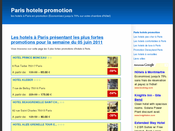 www.parishotelspromotion.com