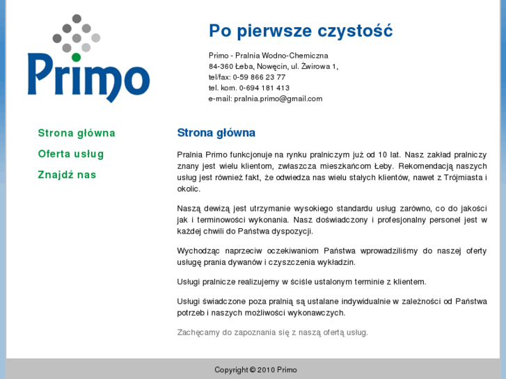 www.pralnia-primo.com