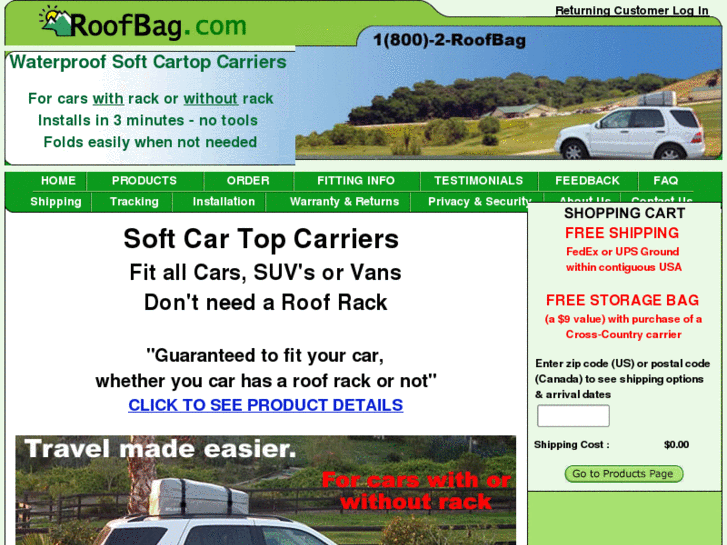 www.roofcarbag.com