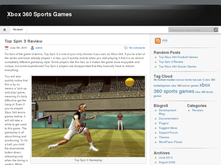 www.xbox360sportsgames.com