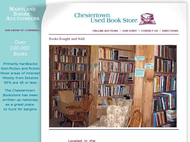 www.chestertownusedbookstore.com