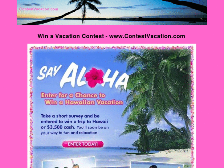 www.contestvacation.com