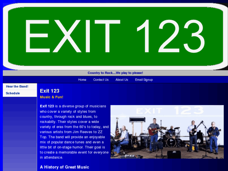 www.exit123band.com