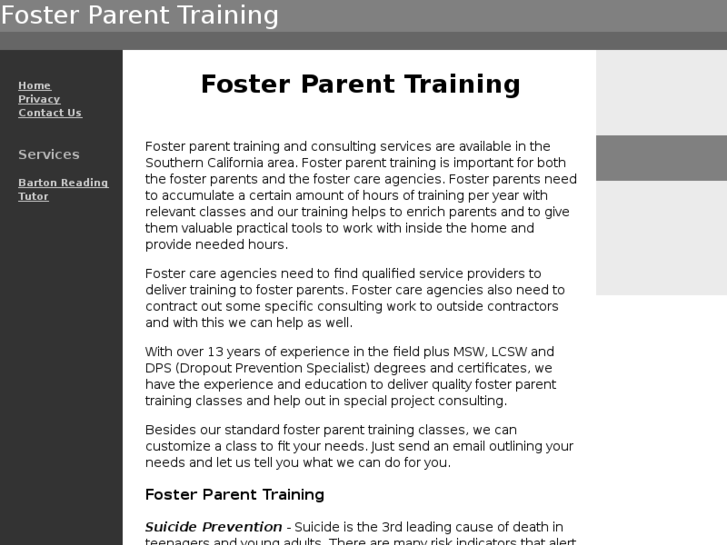 www.foster-parent-training.com