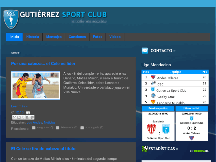 www.gutierrezsportclub.com.ar