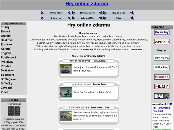 www.hry-online-zdarma.eu