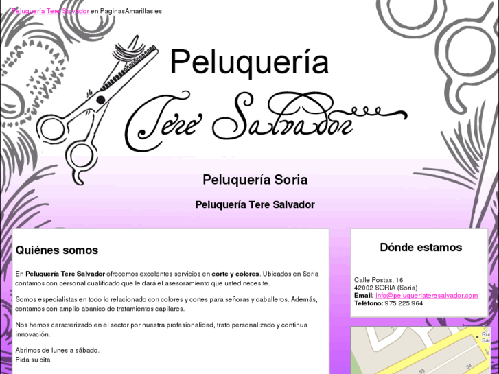 www.peluqueriateresalvador.com