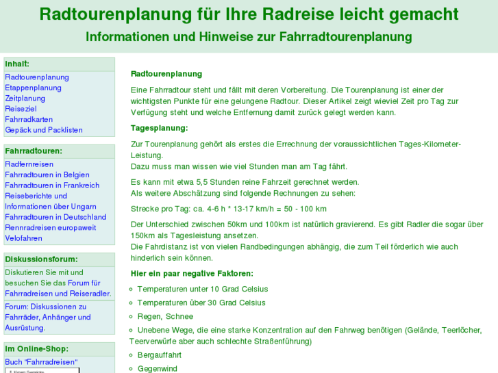 www.radtourenplanung.de