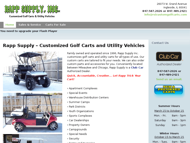 www.rsicustomgolfcarts.com