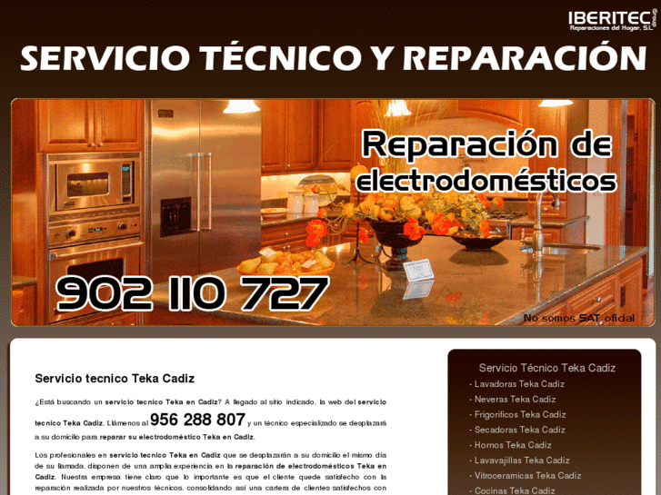 www.serviciotecnicotekacadiz.com