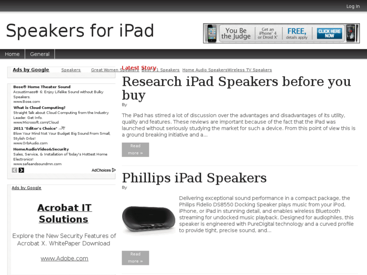 www.speakersforipad.com