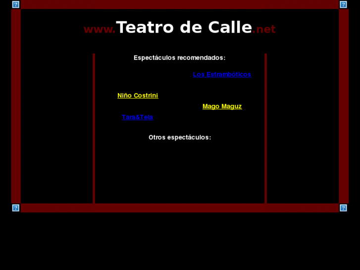 www.teatrodecalle.net