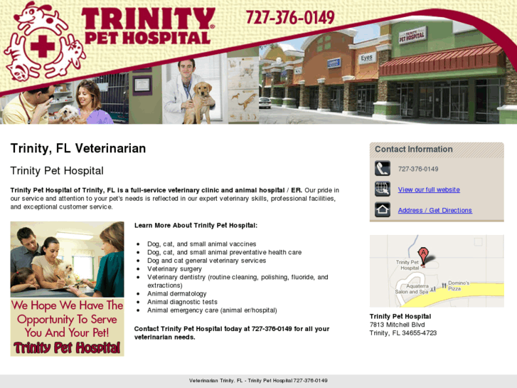 www.trinitypethospitalfl.com