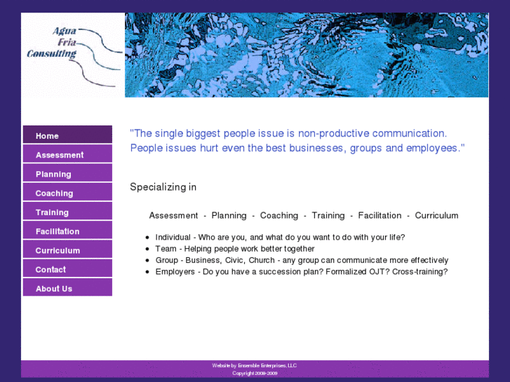 www.aguafriaconsulting.net