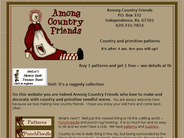 www.amongcountryfriends.com