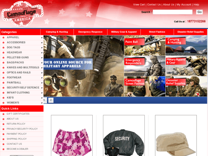 www.camouflageamerica.com