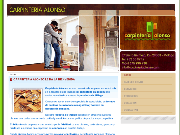 www.carpinteriaalonso.com