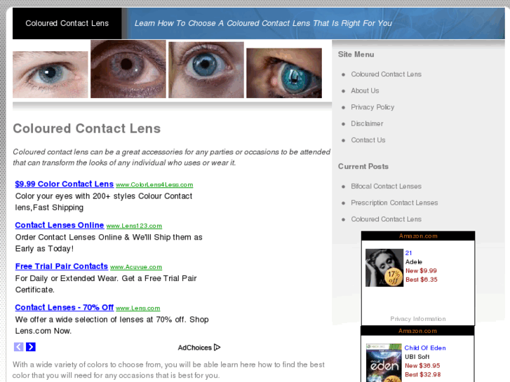 www.colouredcontactlens.net