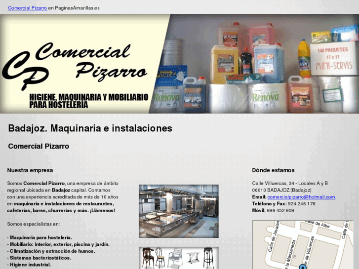 www.comercialpizarro.com