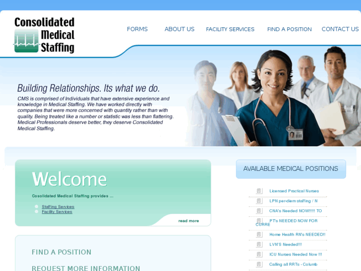 www.consolidatedmedicalstaffing.com