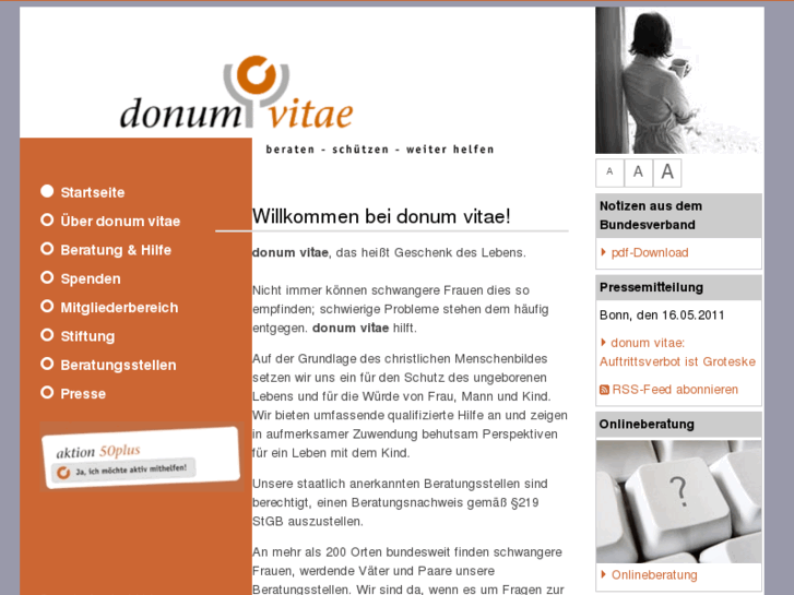 www.donumvitae.net