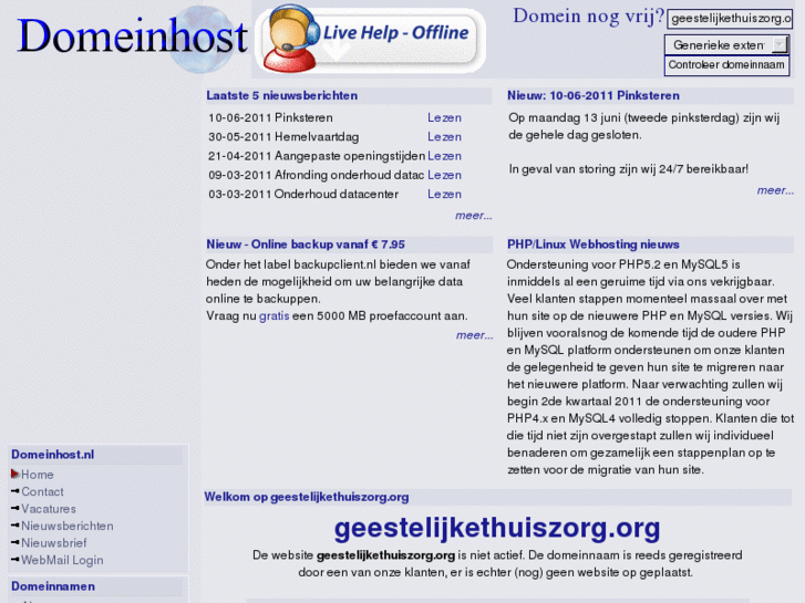 www.geestelijkethuiszorg.org