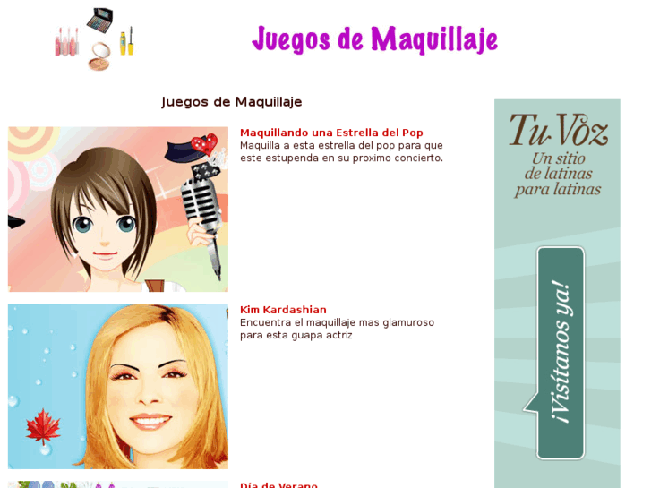 www.juegodemaquillaje.net